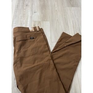 PrAna Stretch Zion II Slim Pants Men's 40/32 Sepia